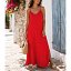 Vestido Liso Rojo